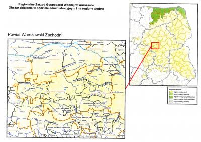 Mapa Regionu Wodnego