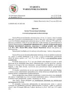 Ogłoszenie o wszczęciu postępowania wywłaszczeniowego dot. dz. 197 i 198, obr. 0002 Ożarów Maz., gmina Ożarów Maz. z 23.01.2024, sygn. A.GM.RN.6821.45.2024.AK.pdf